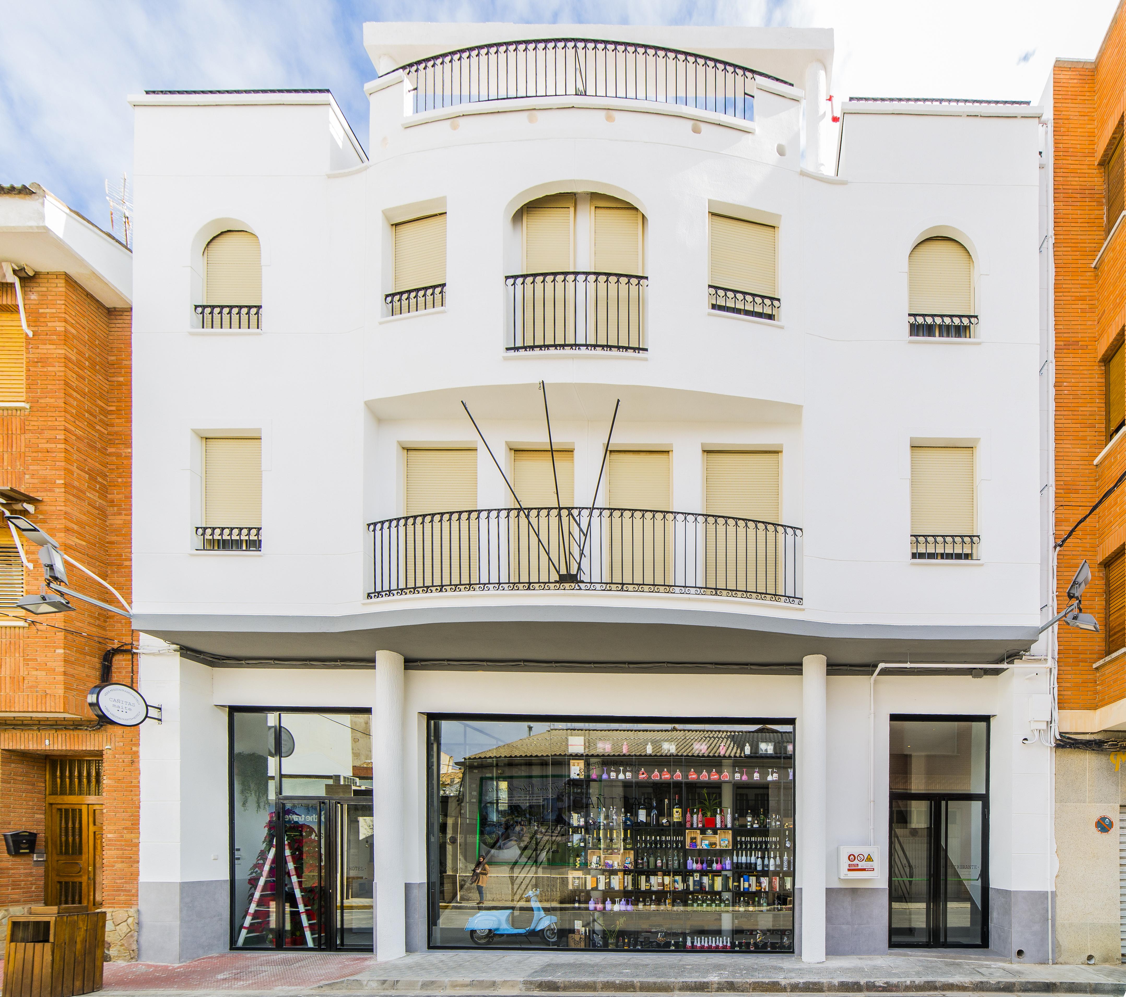 Hospedium Hotel Canitas Maite Gastronomico Casas Ibanez Εξωτερικό φωτογραφία